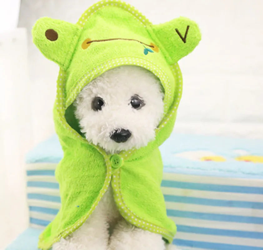 Colored Pet Towels for Soft Drying