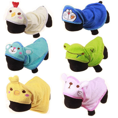 Colored Pet Towels for Soft Drying